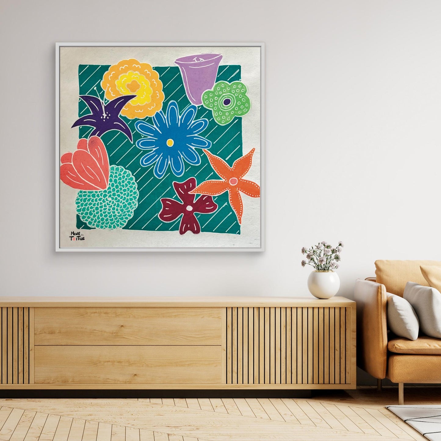 Canvas print ‘Flowers’