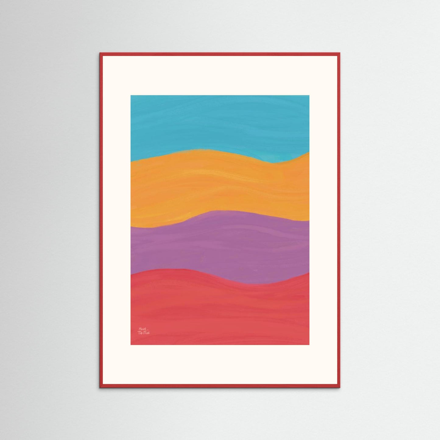 Poster ‘Waves in full colour’
