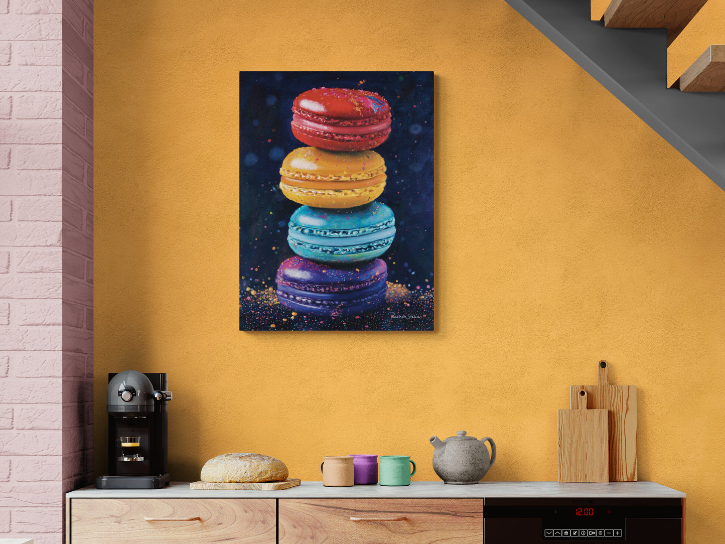 Original ‘Macarons’ (30x40cm) - SOLD
