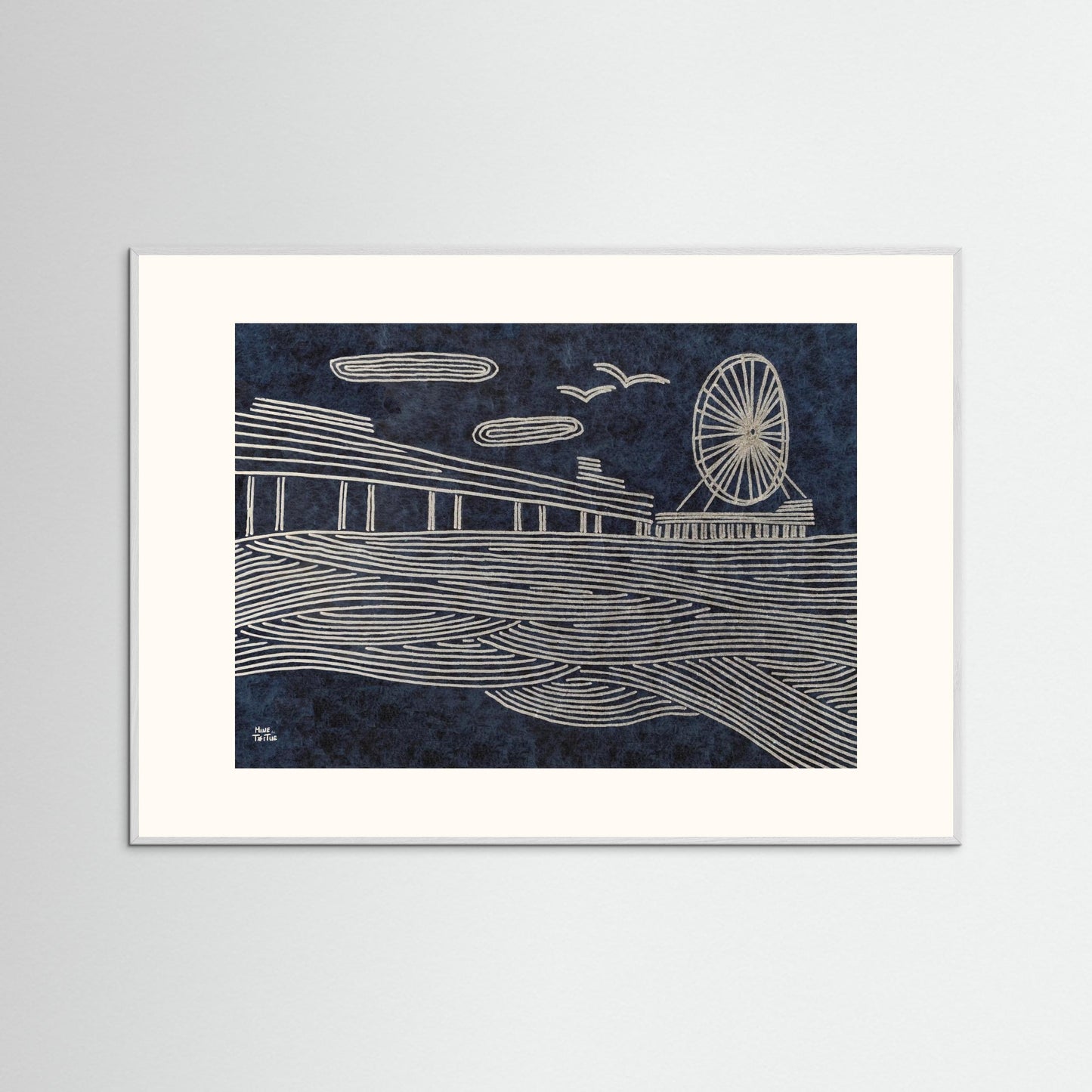 Poster print ‘Scheveningen by Night’