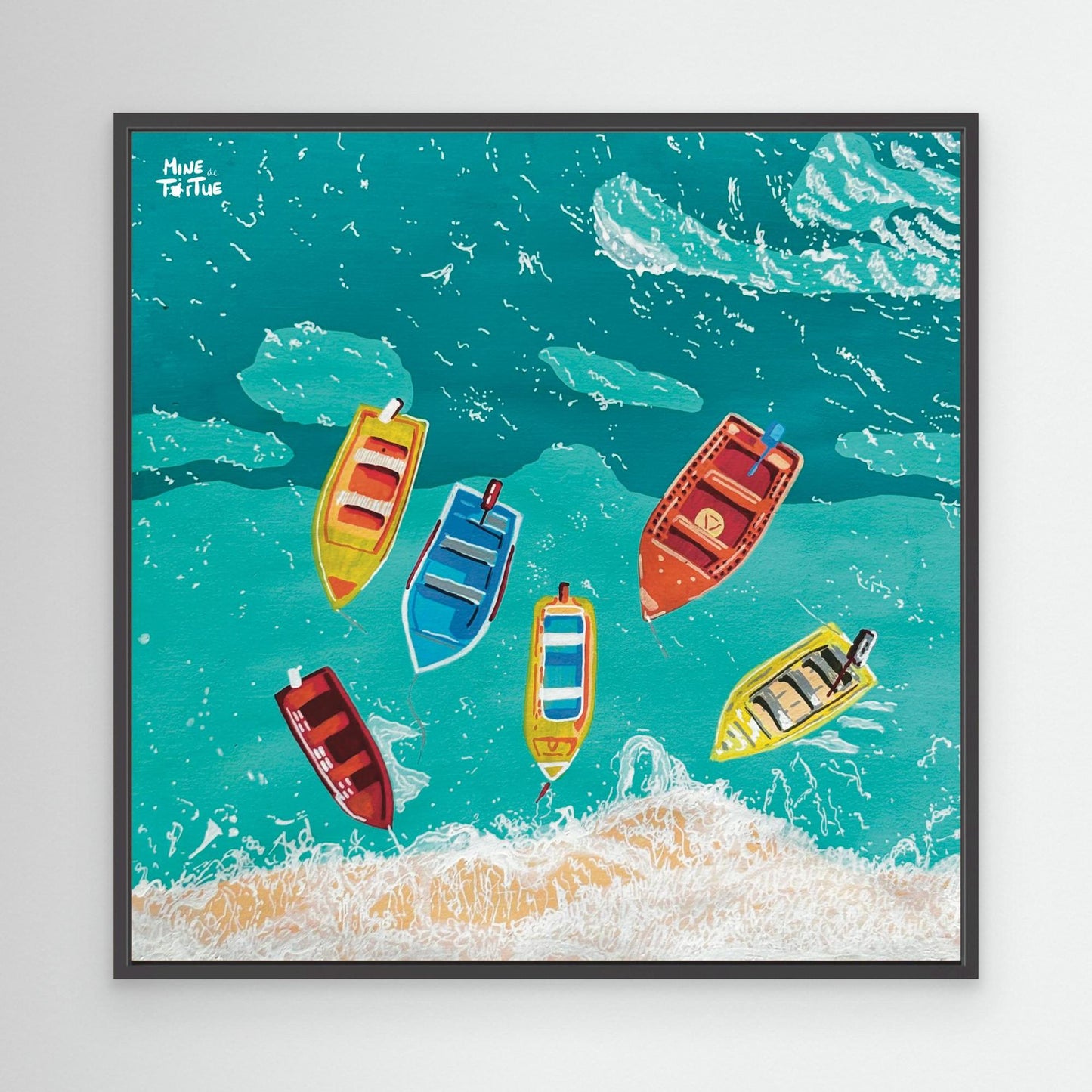 Canvas print ‘Floating’