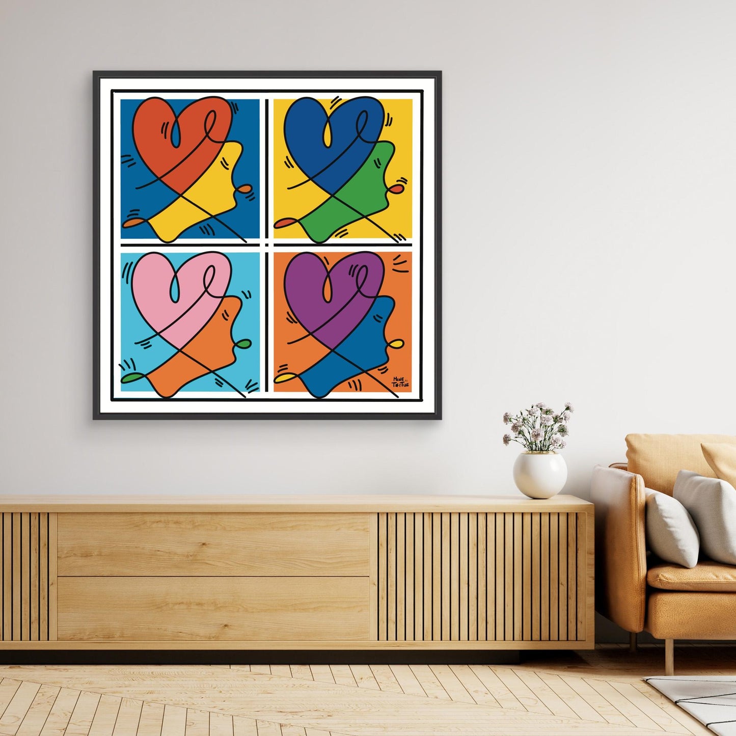 Canvas print ‘Valentines’