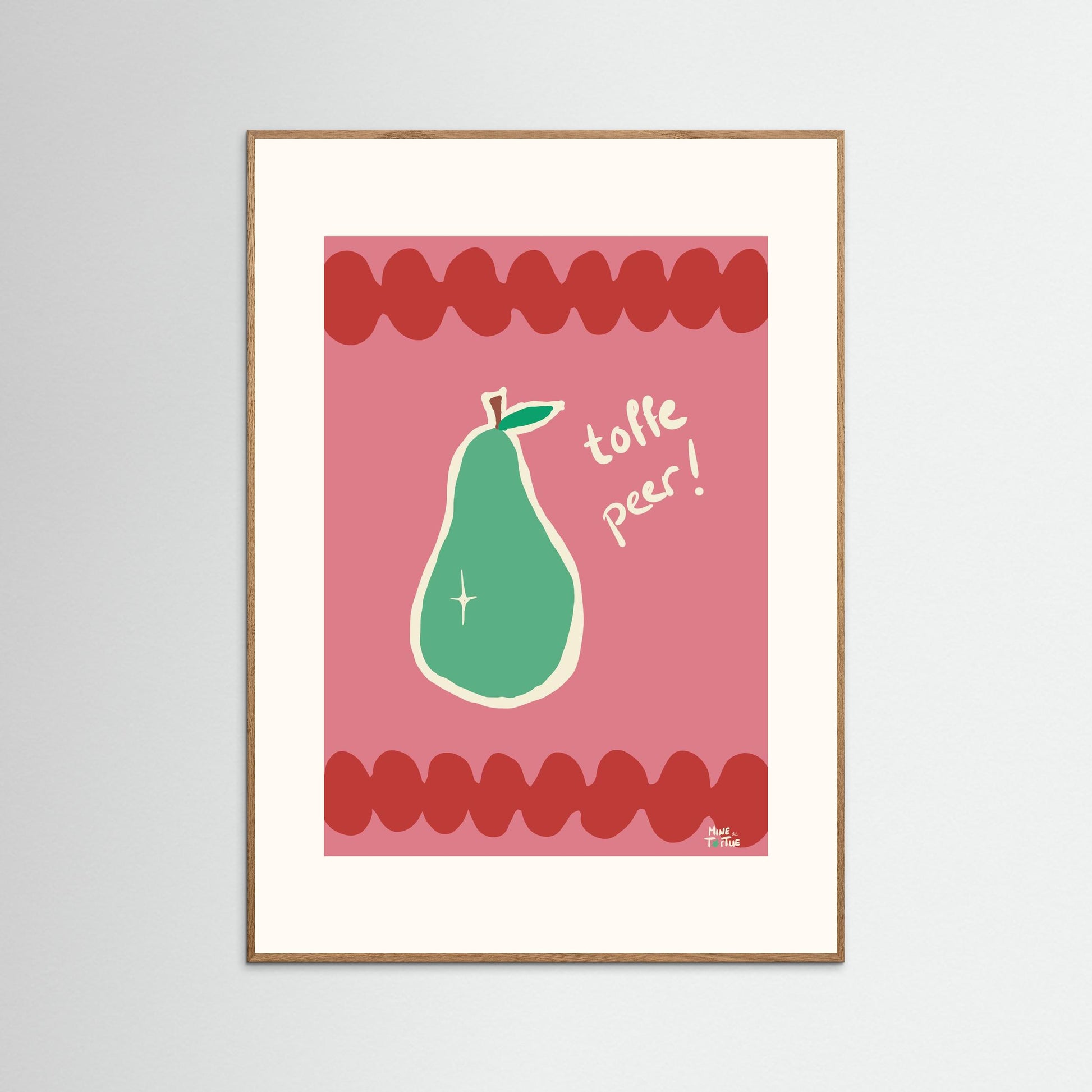 Poster print ‘Toffe peer!’