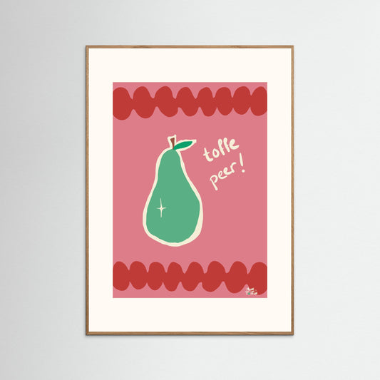 Poster print ‘Toffe peer!’