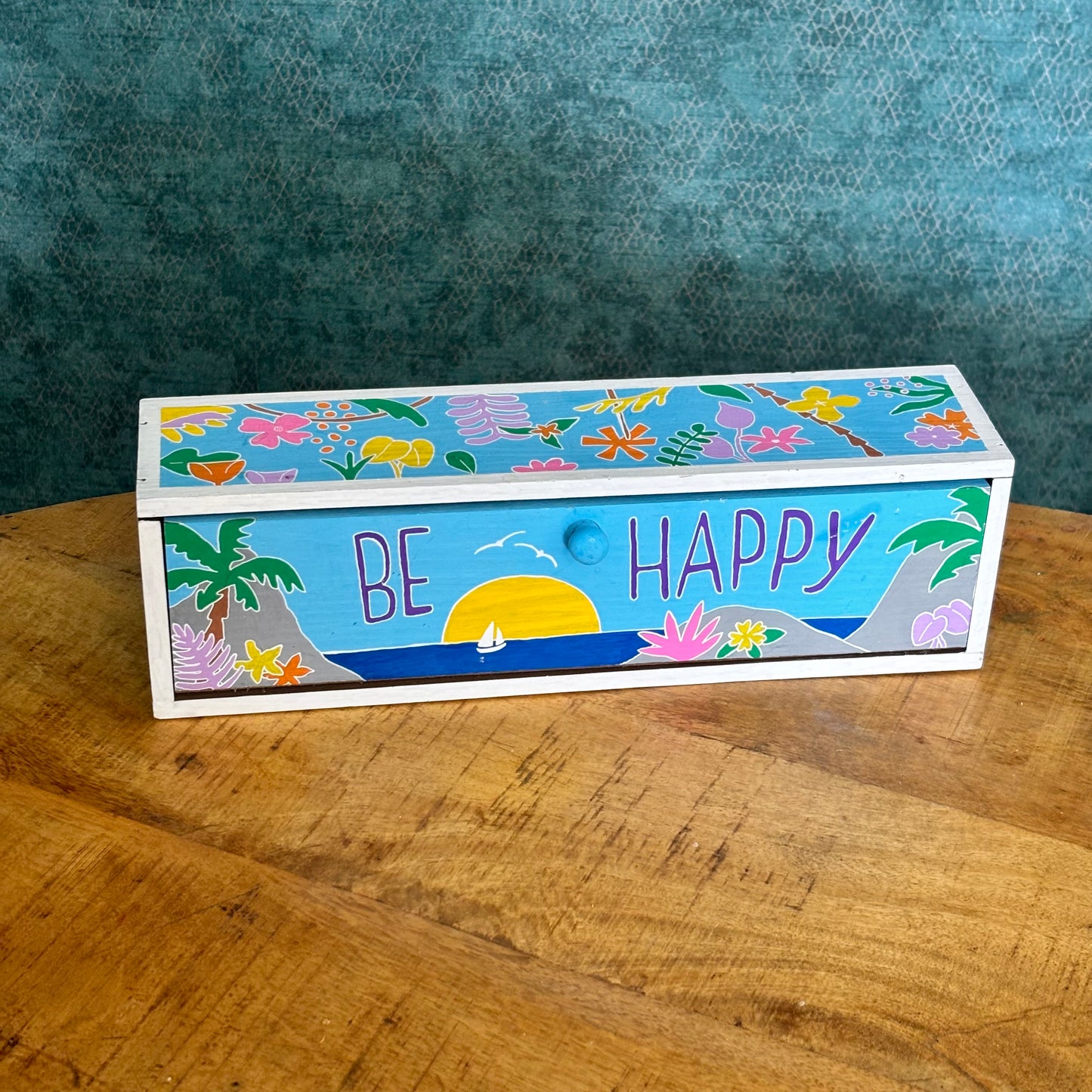 Upcycled tea box
