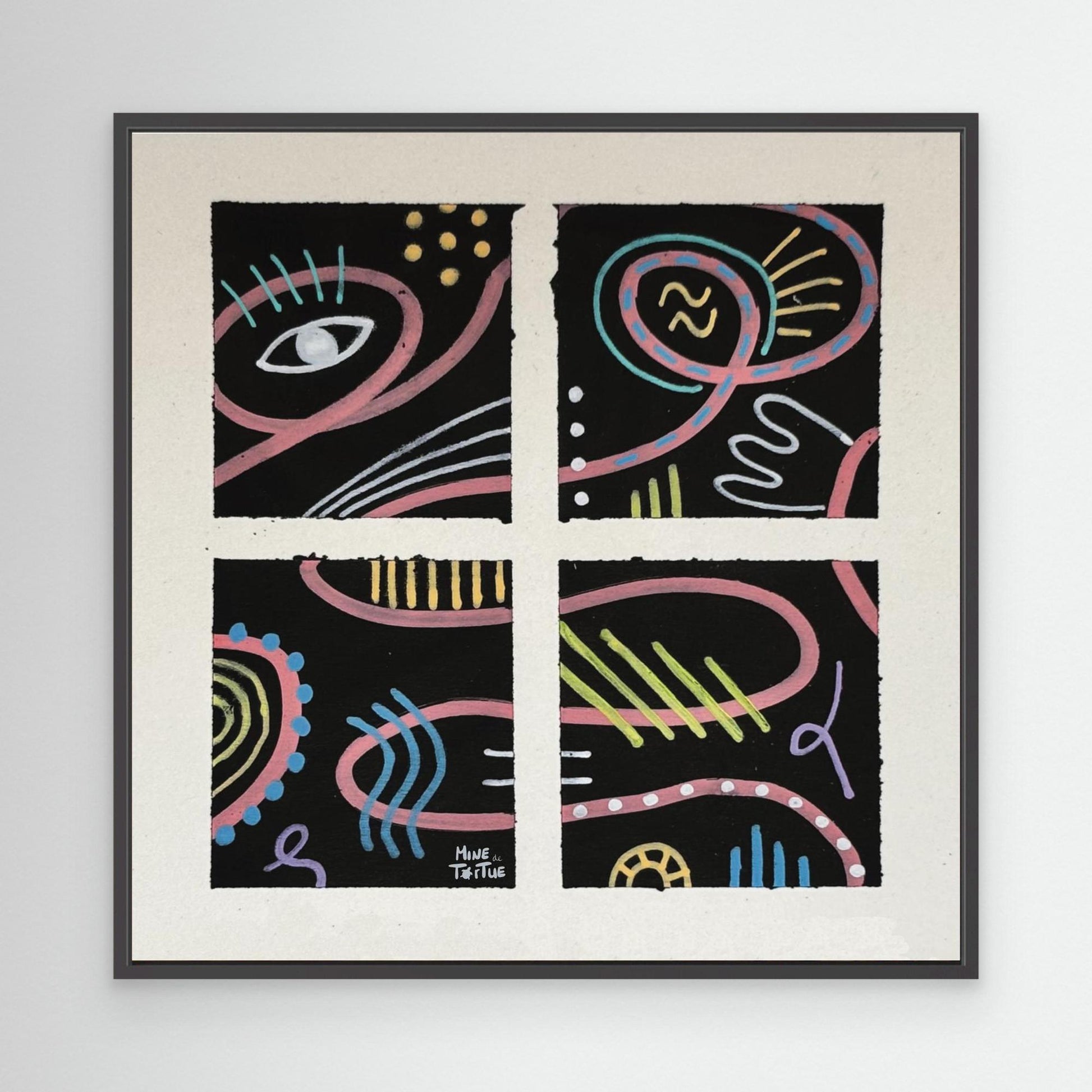 Canvas print ‘I See You’ 