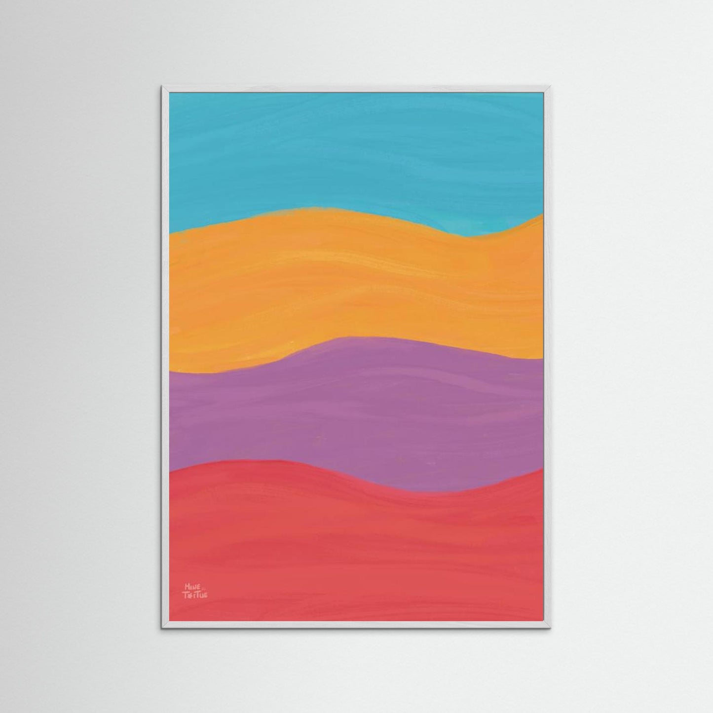 Poster ‘Waves in full colour’ 