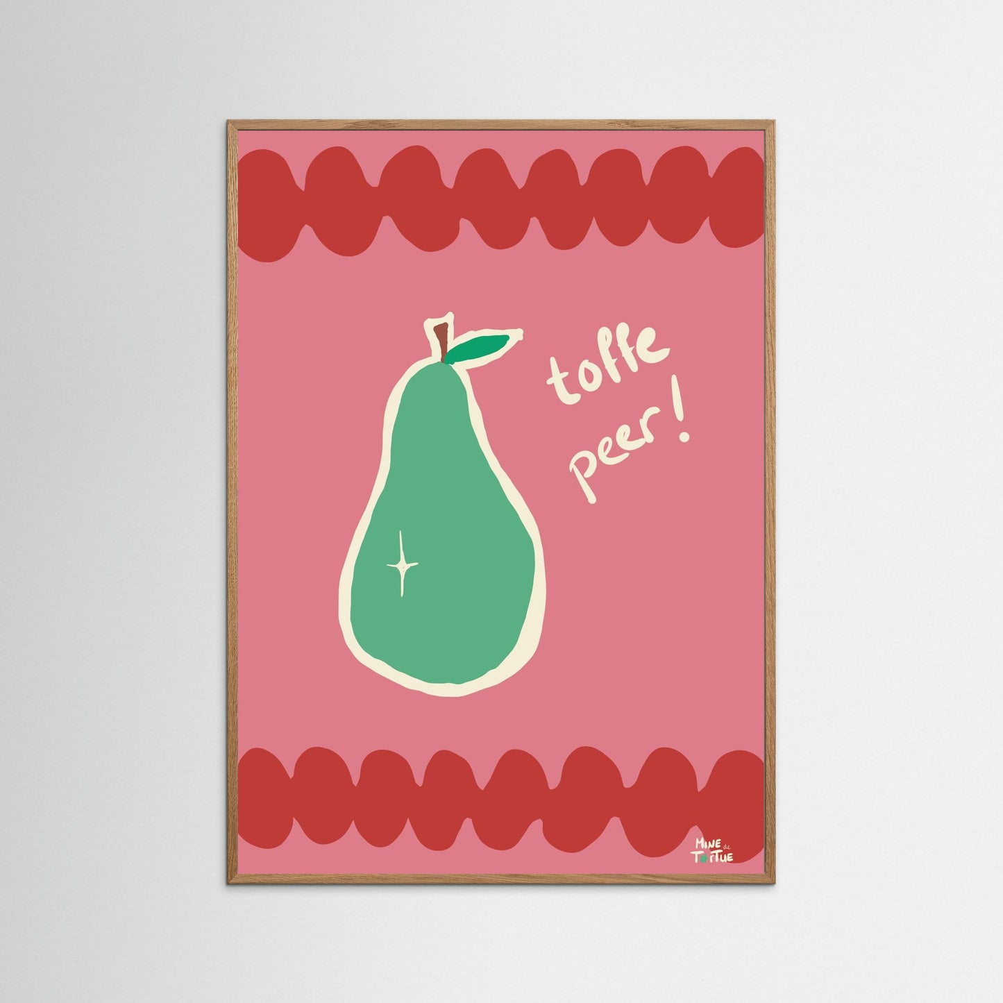Poster print ‘Toffe peer!’