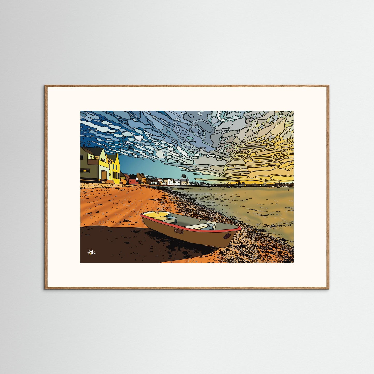 Poster print ‘Île Tudy, France’