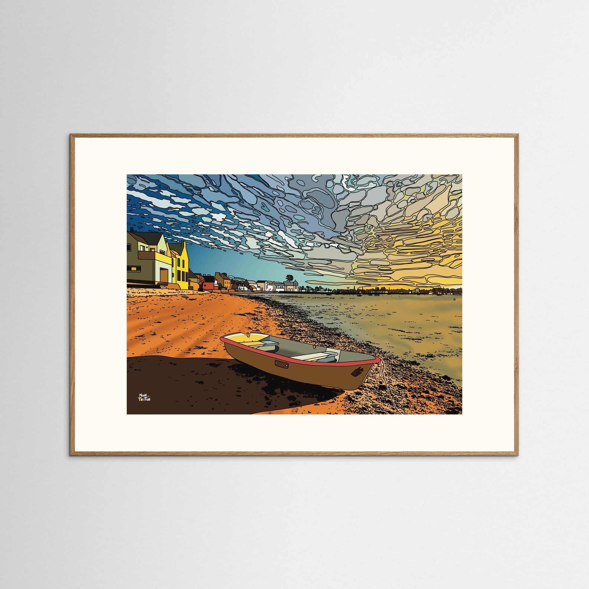 Poster print ‘Île Tudy, France’