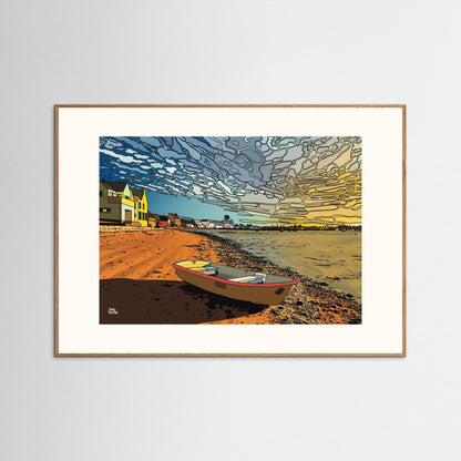 Poster print ‘Île Tudy, France’