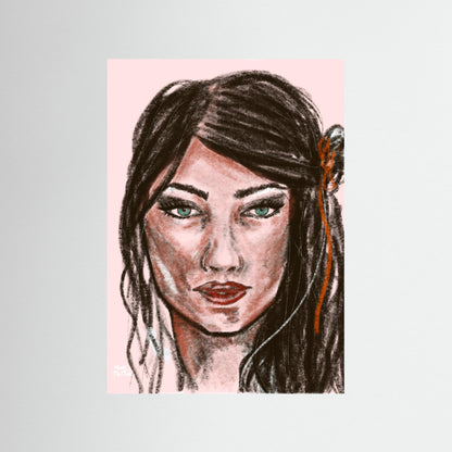 Poster print ‘Green Eyes’ 