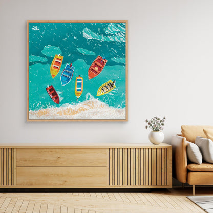Canvas print ‘Floating’ 