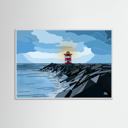 Poster Print ‘Scheveningen Harbour’