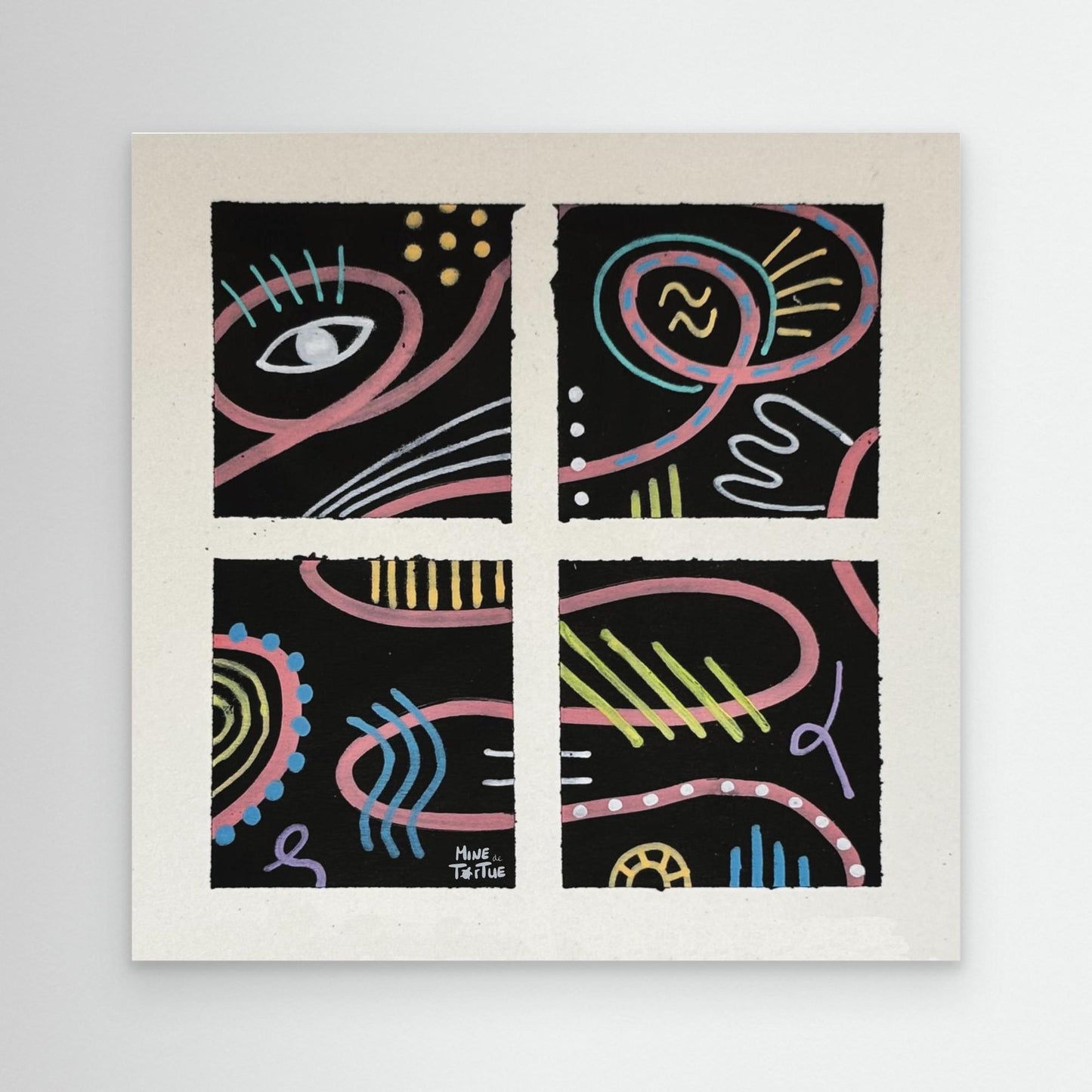 Canvas print ‘I See You’ 