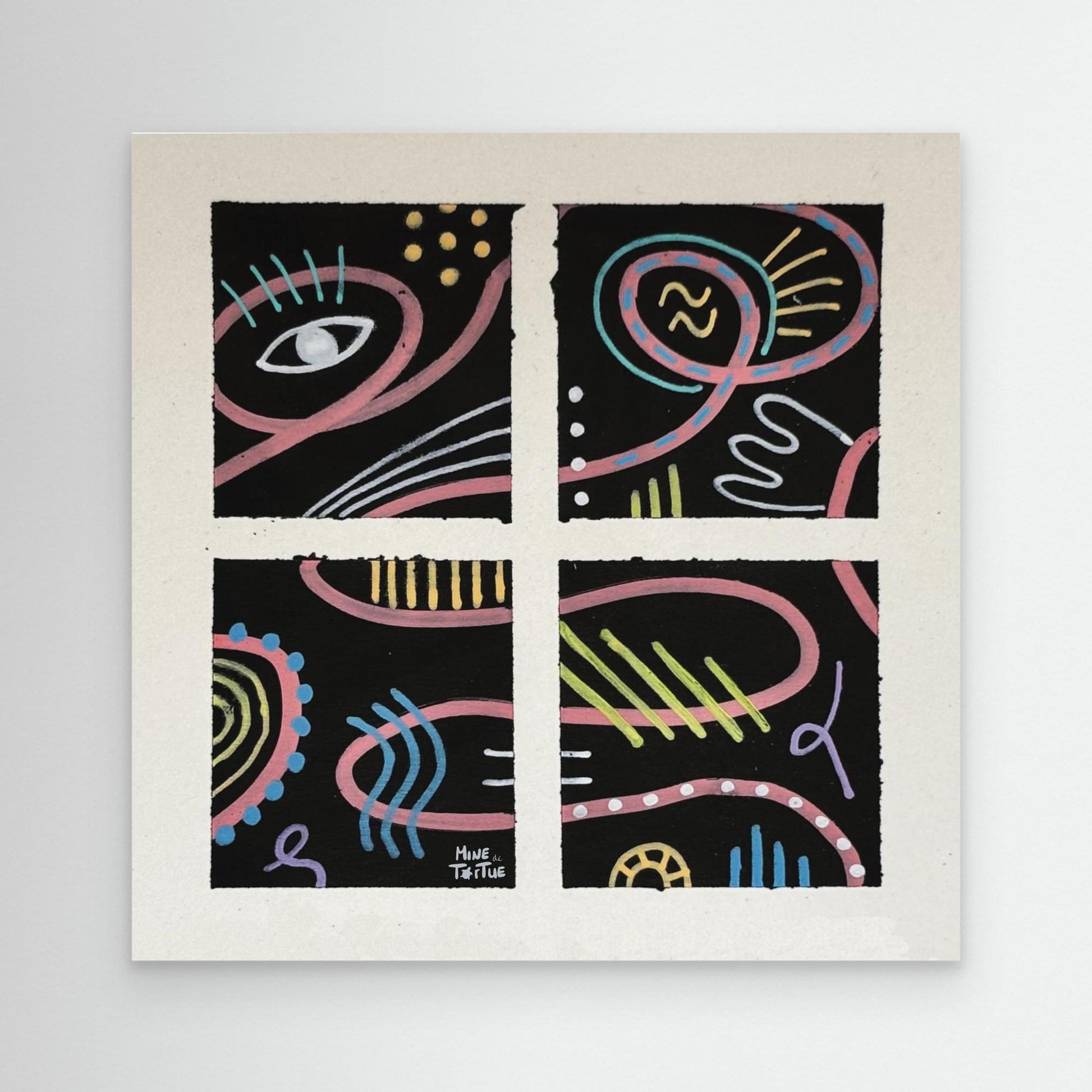 Canvas print ‘I See You’ 