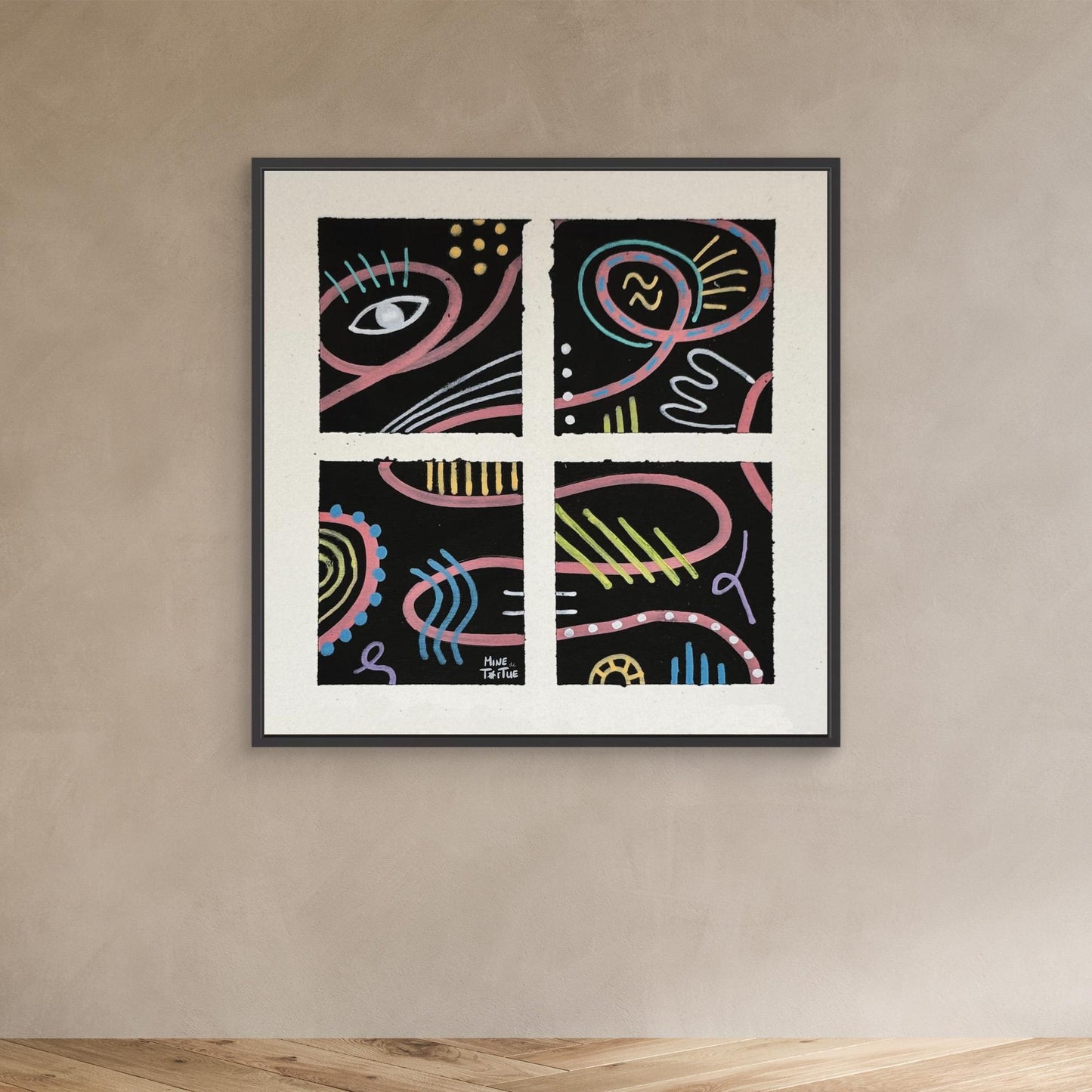 Canvas print ‘I See You’ 