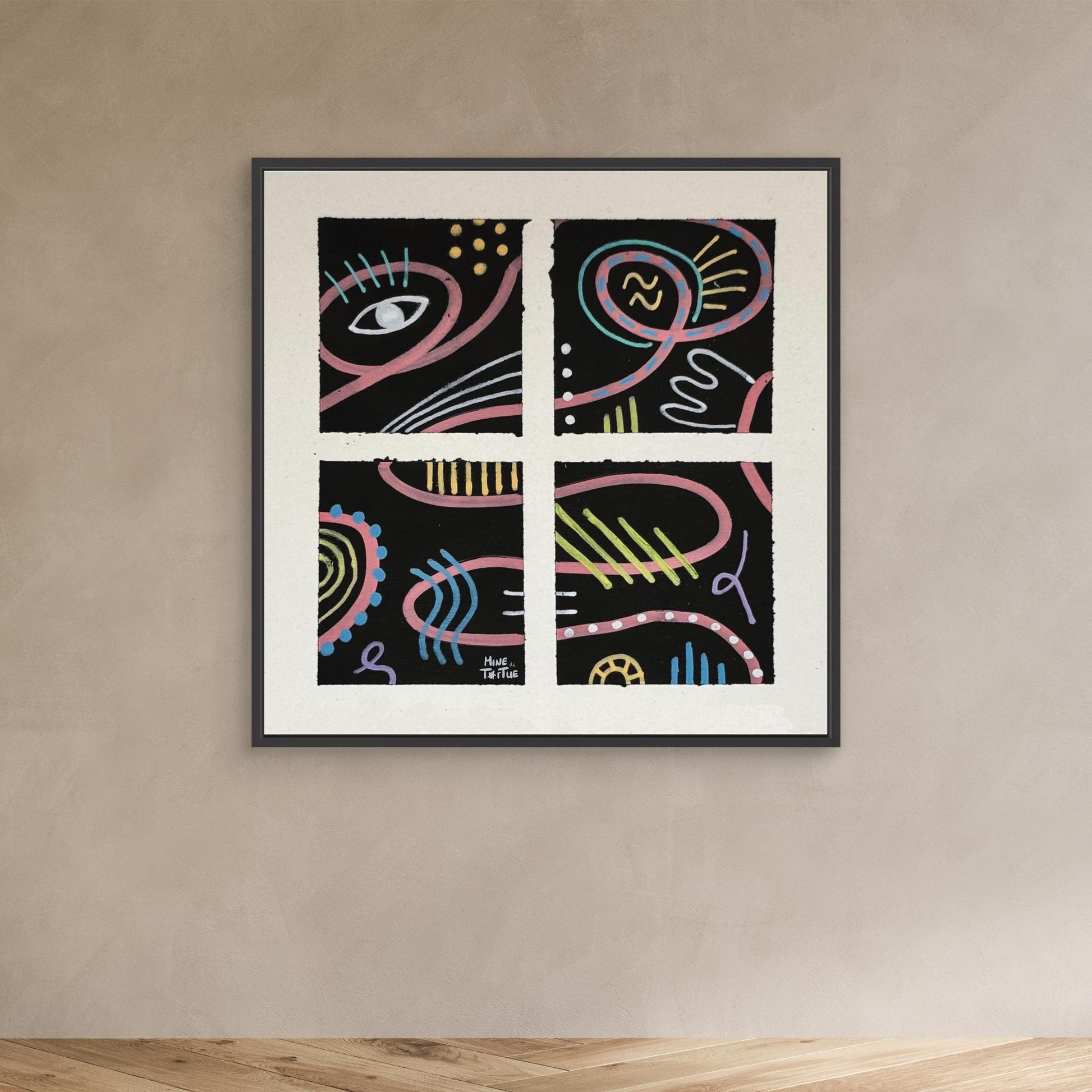 Canvas print ‘I See You’ 