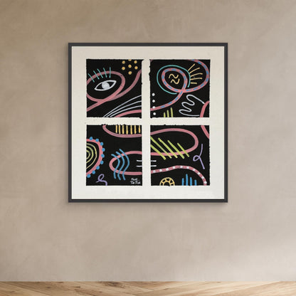 Canvas print ‘I See You’ 