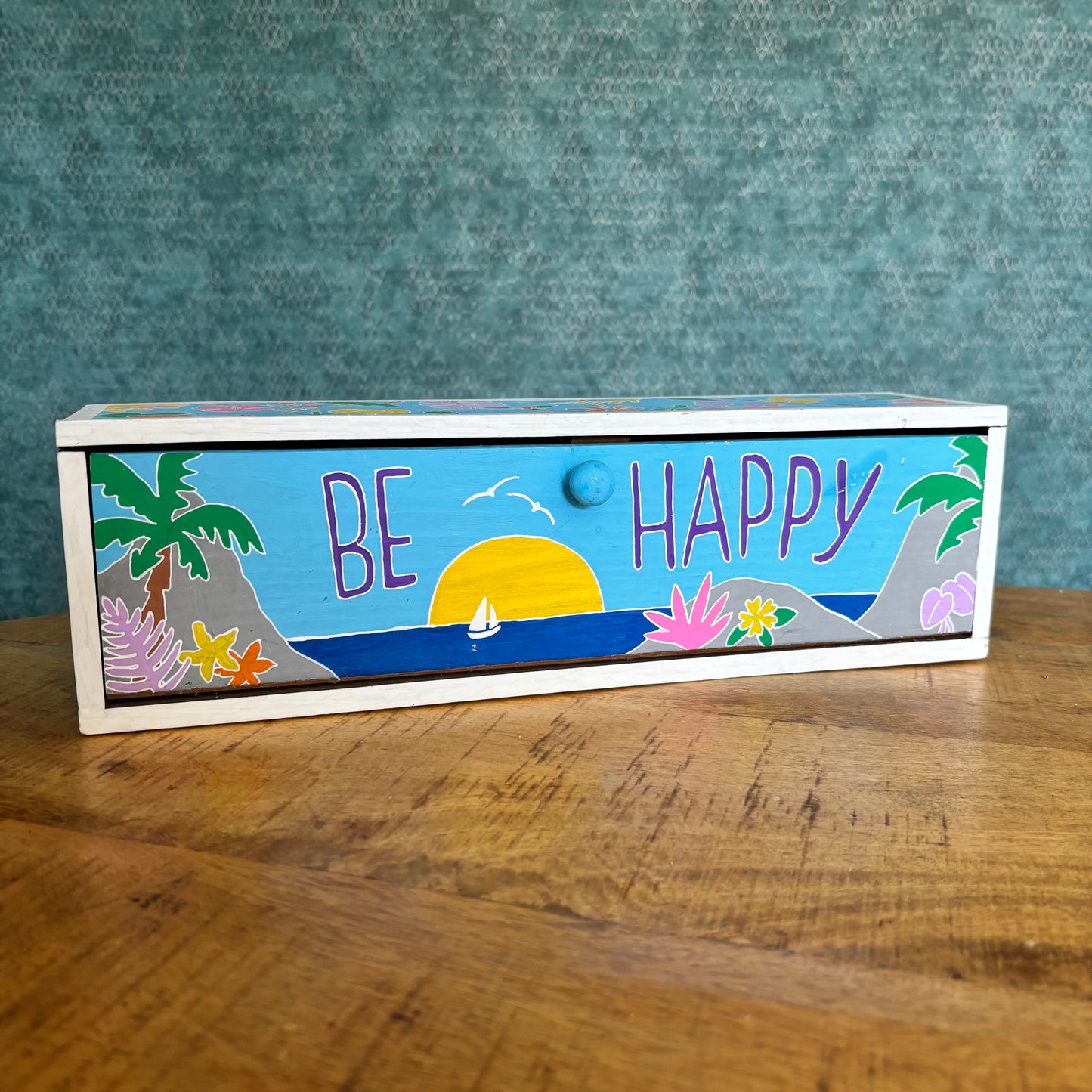 Upcycled tea box
