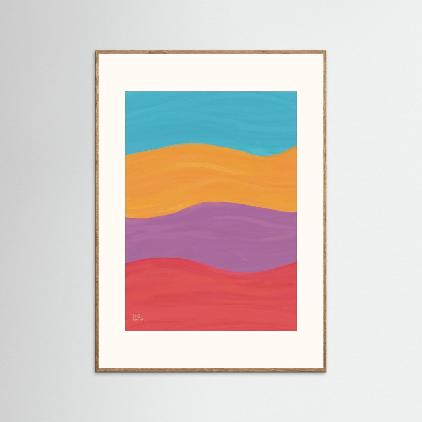 Poster ‘Waves in full colour’ 