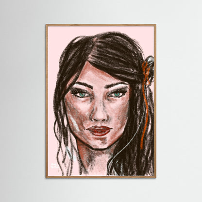 Poster print ‘Green Eyes’ 