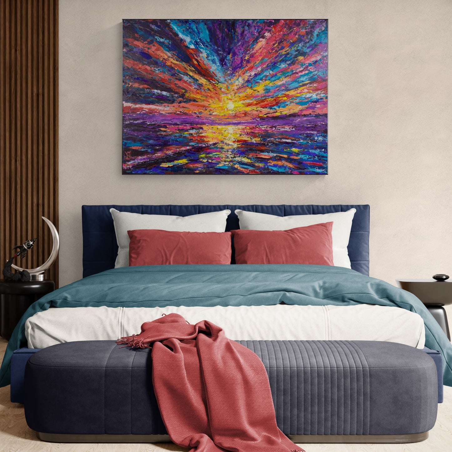 Original ‘Sunset in full colour’ (60x80cm)