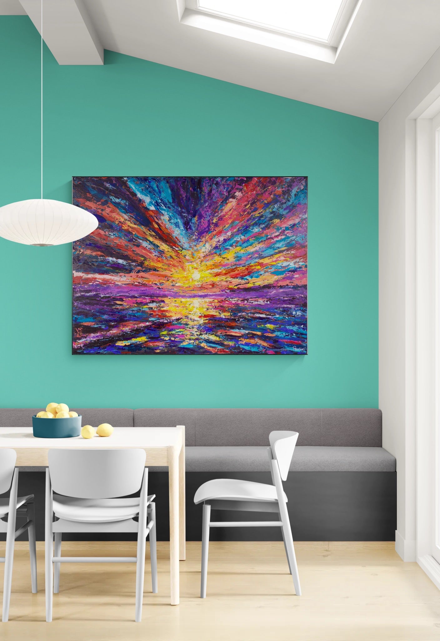 Original ‘Sunset in full colour’ (60x80cm)