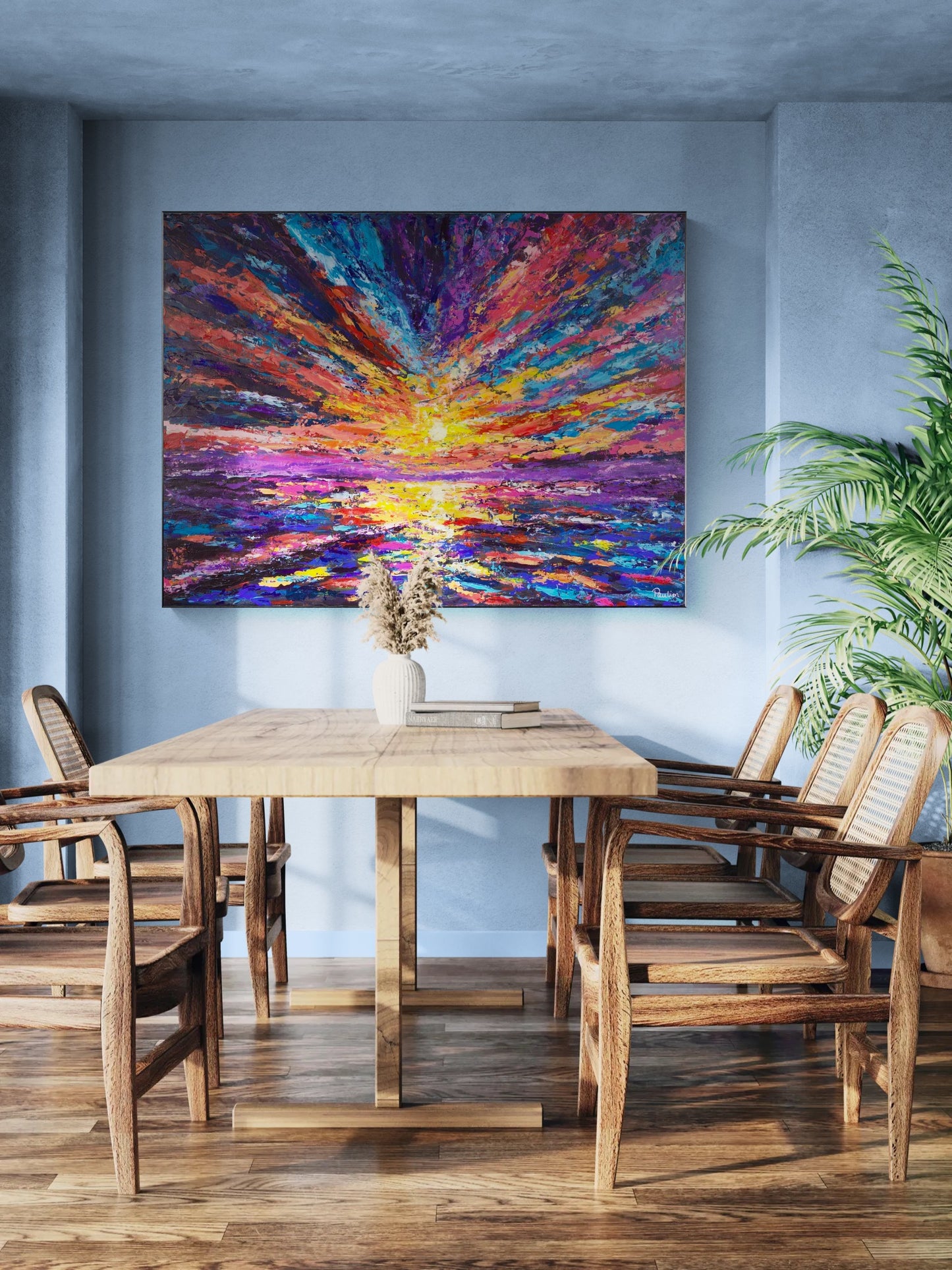 Original ‘Sunset in full colour’ (60x80cm)