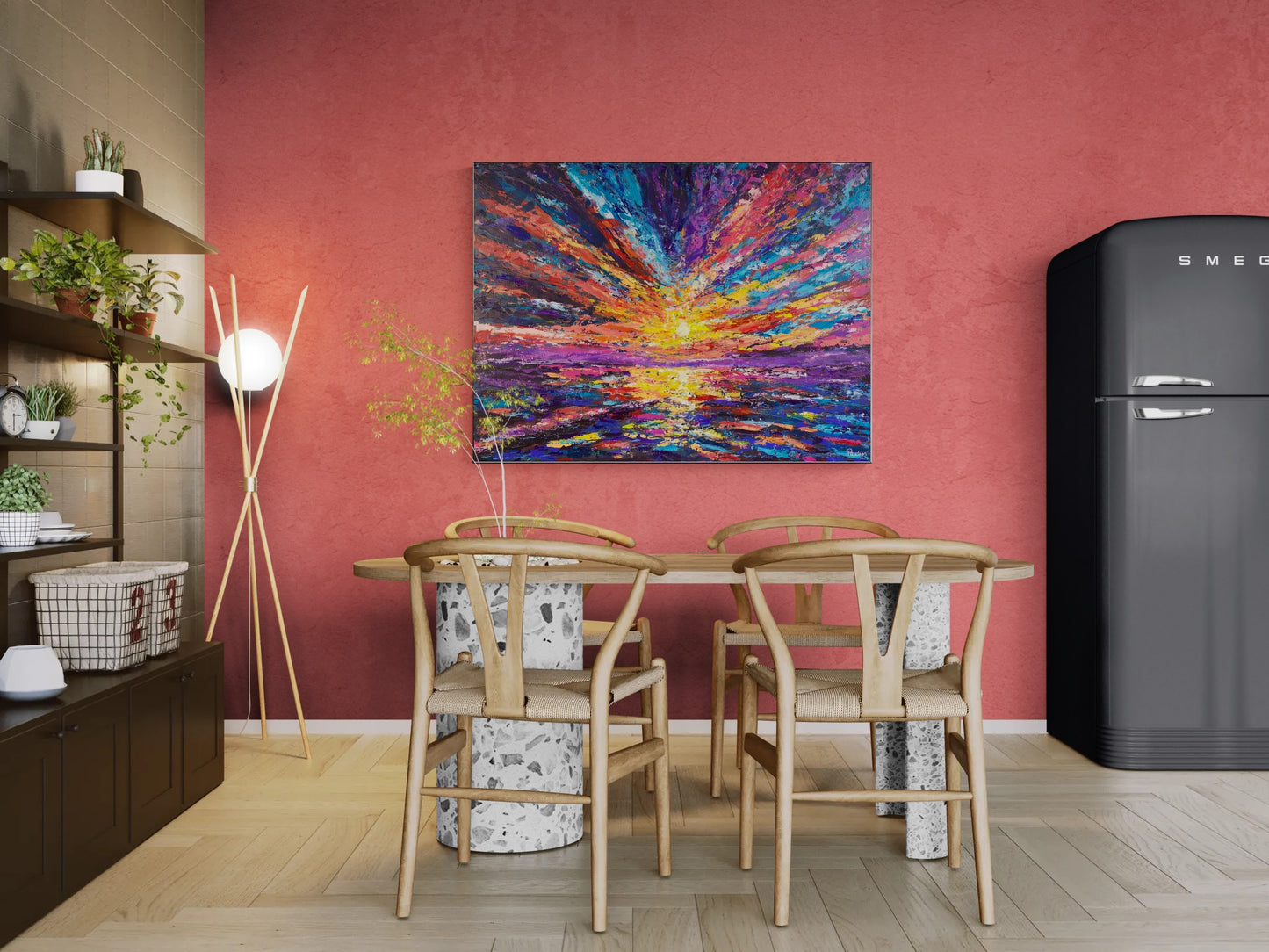 Original ‘Sunset in full colour’ (60x80cm)