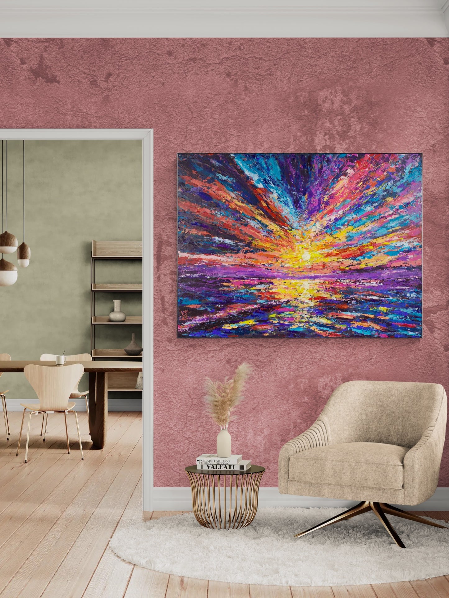Original ‘Sunset in full colour’ (60x80cm)