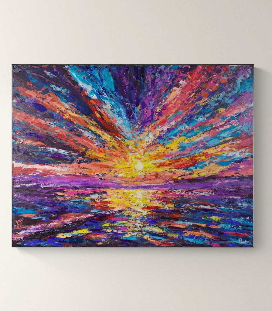 Original ‘Sunset in full colour’ (60x80cm)