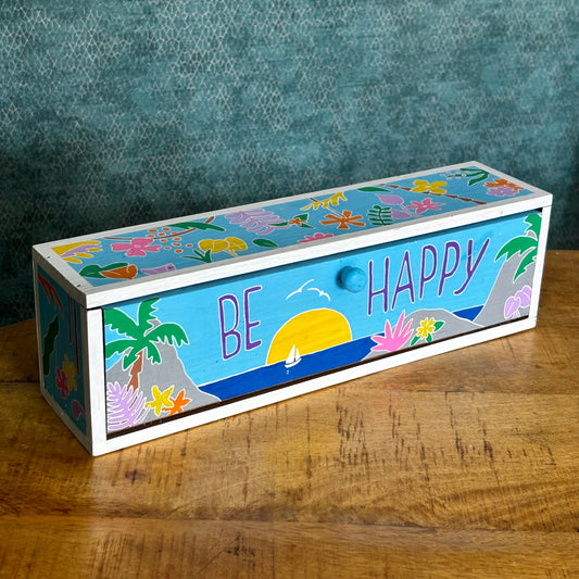 Upcycled tea box