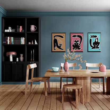 Poster print ‘Chatty Cat l’Amour’