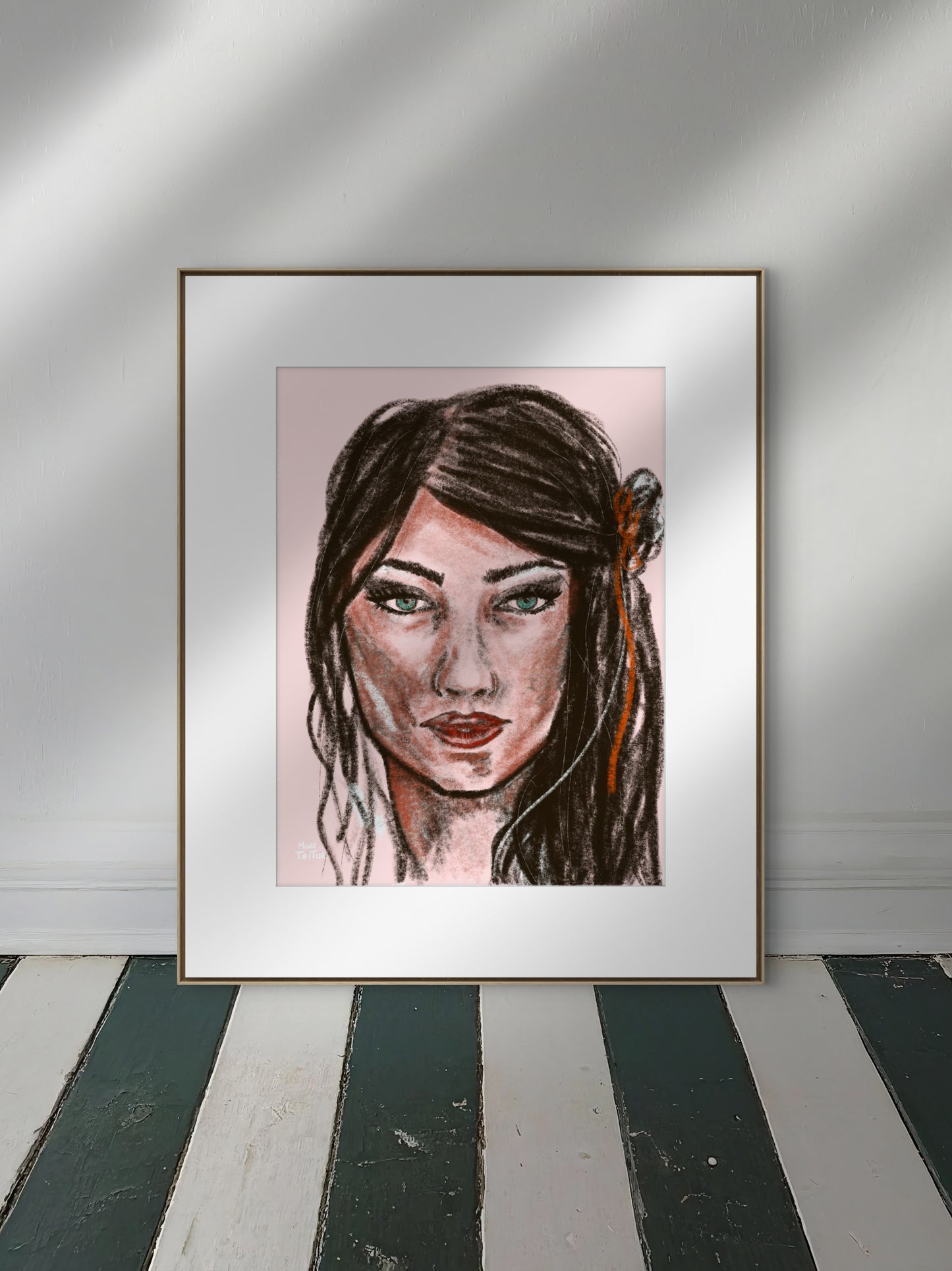 Poster 'Groene Ogen'