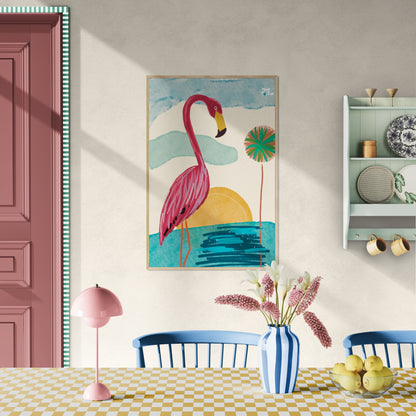Poster print ‘Flamingo’