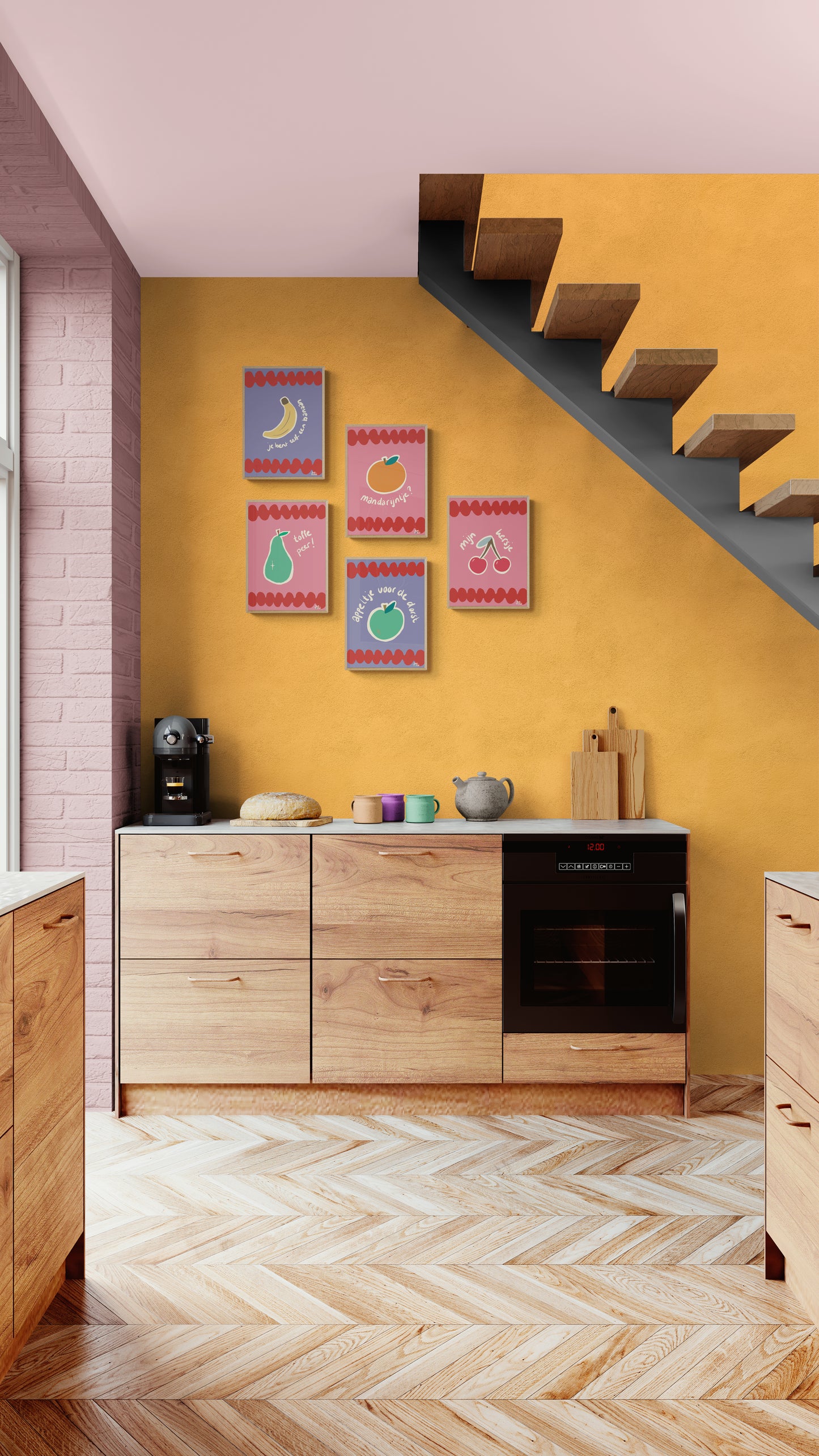 Poster print ‘Je bent zelf een banaan’ - Fruit Series