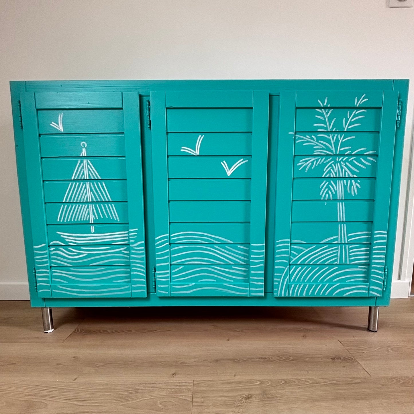 Upcycled cabinets