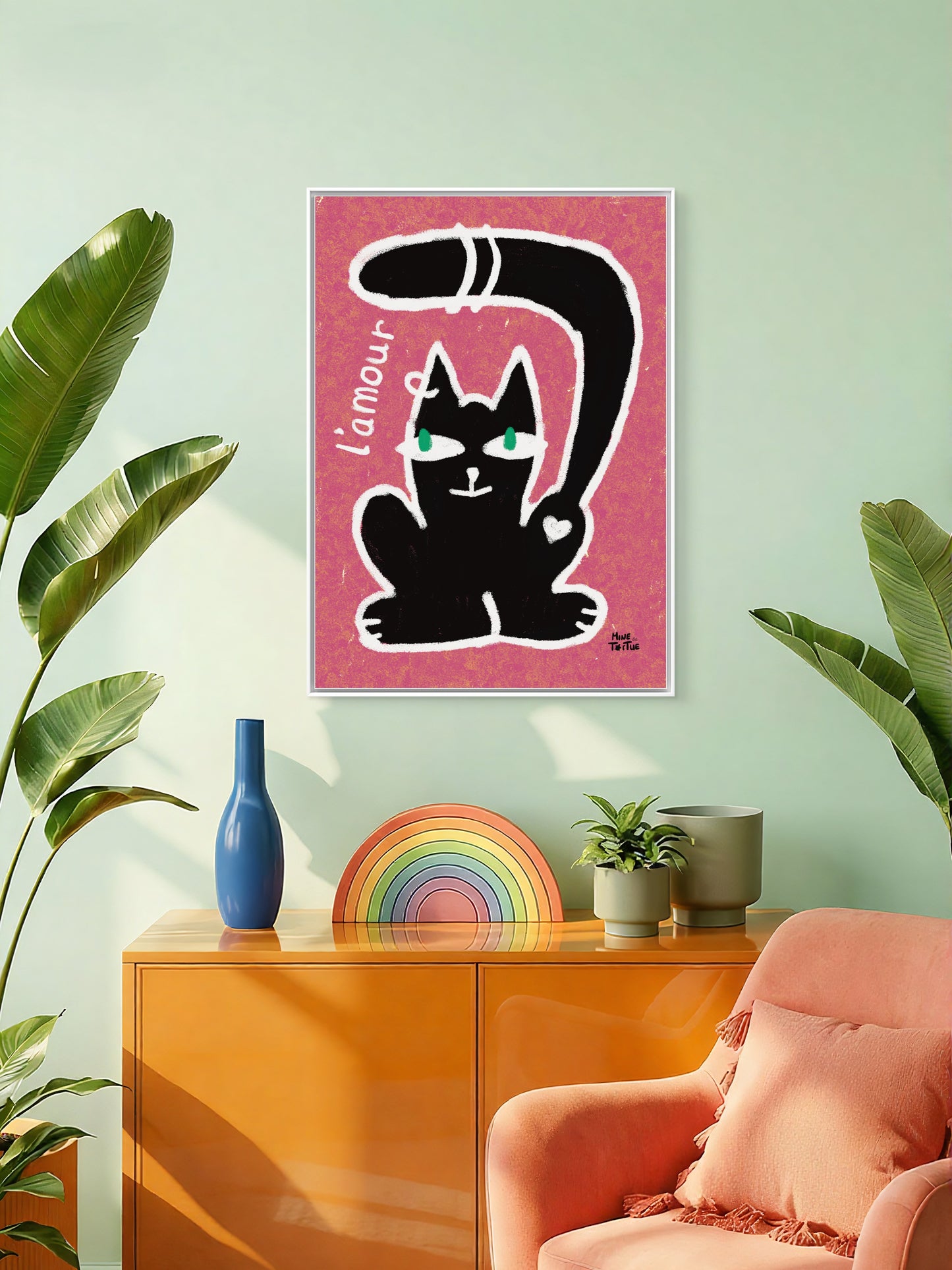 Poster 'l'Amour'