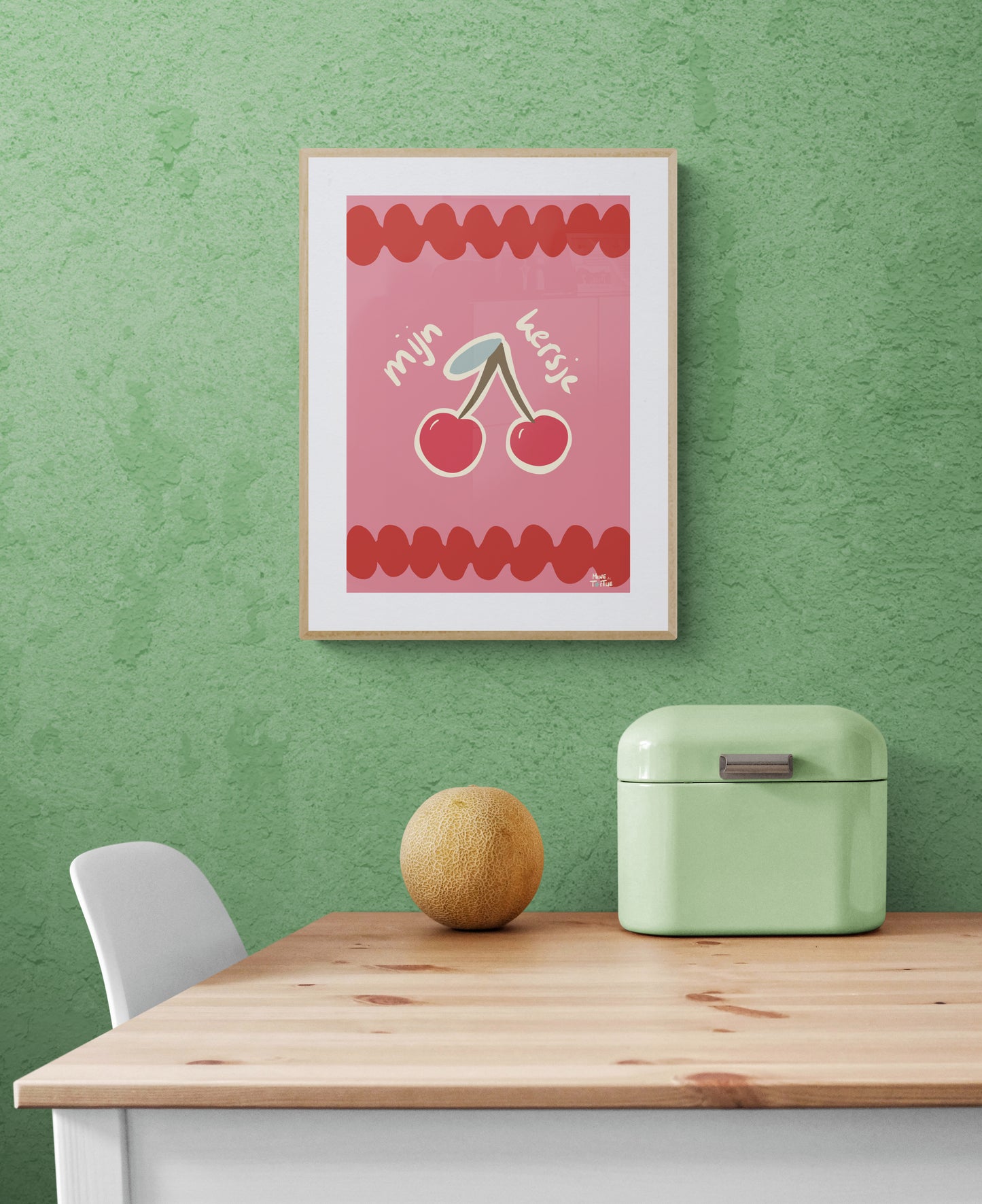 Poster 'Mijn kersje'