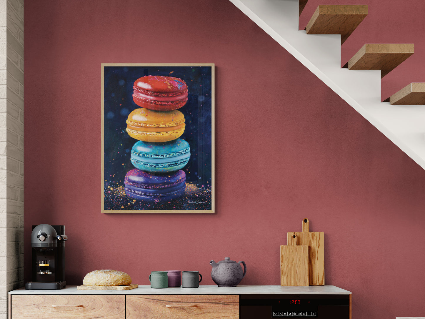Poster print ‘Macarons’