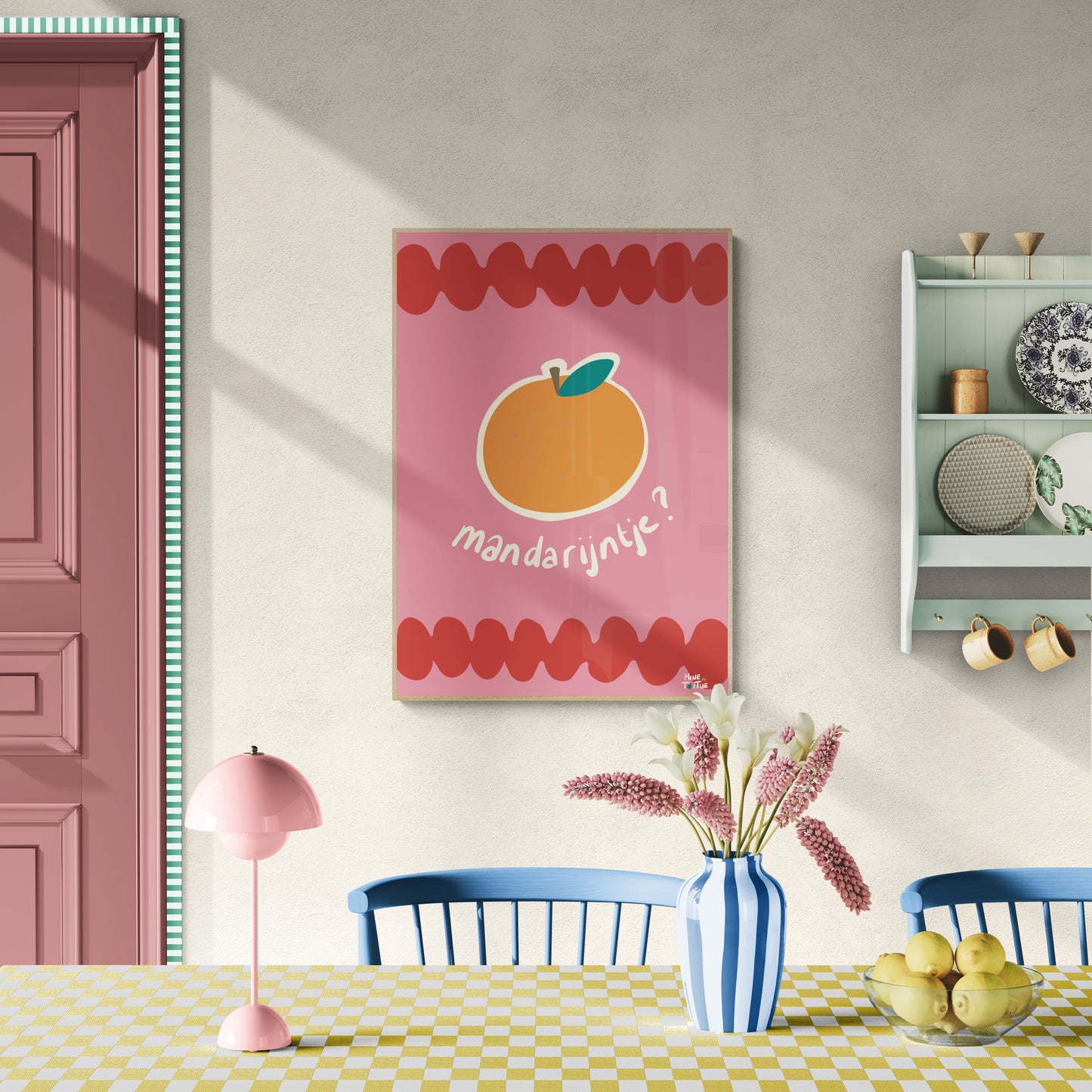 Poster 'Mandarijntje?'