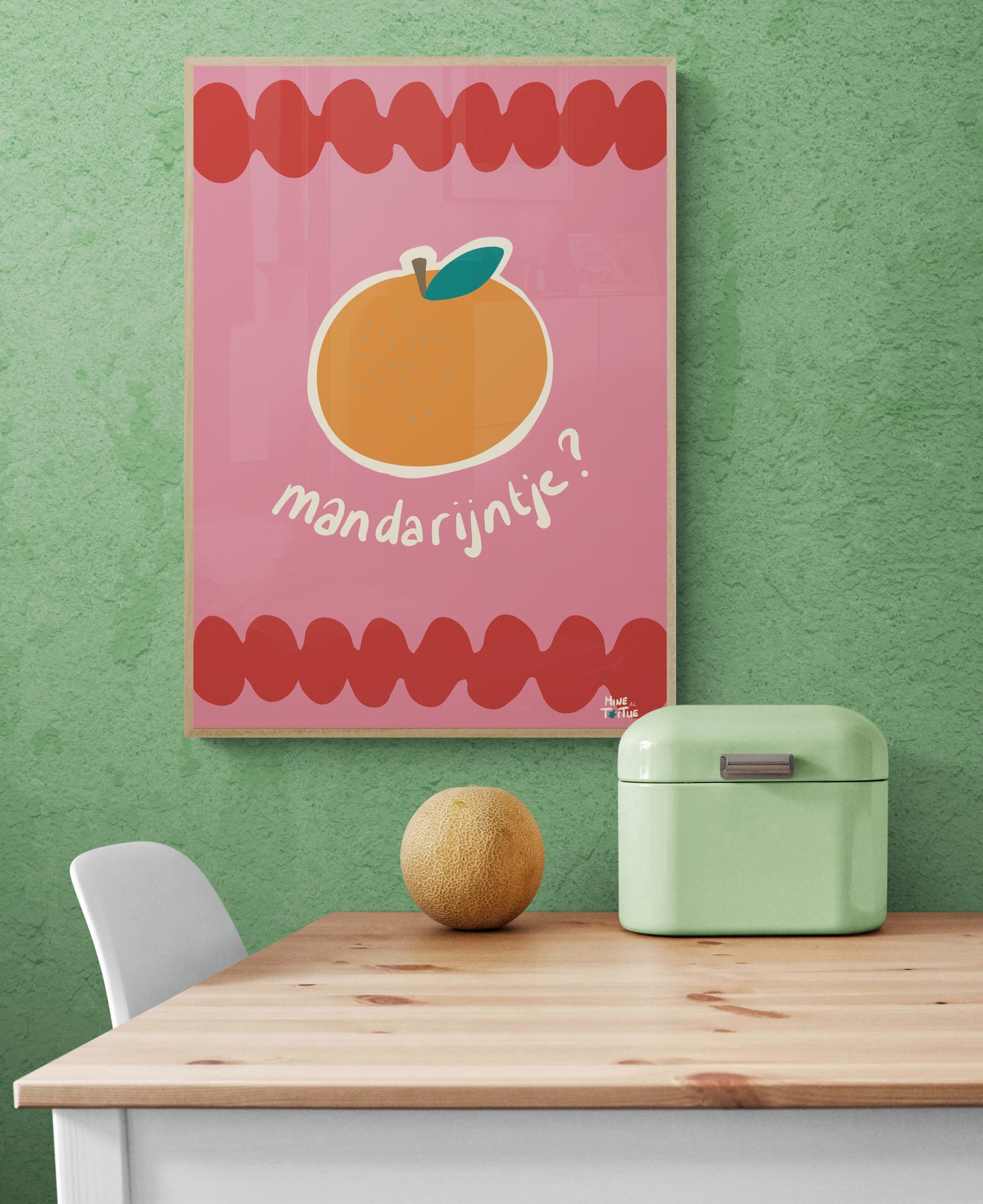 Poster 'Mandarijntje?'