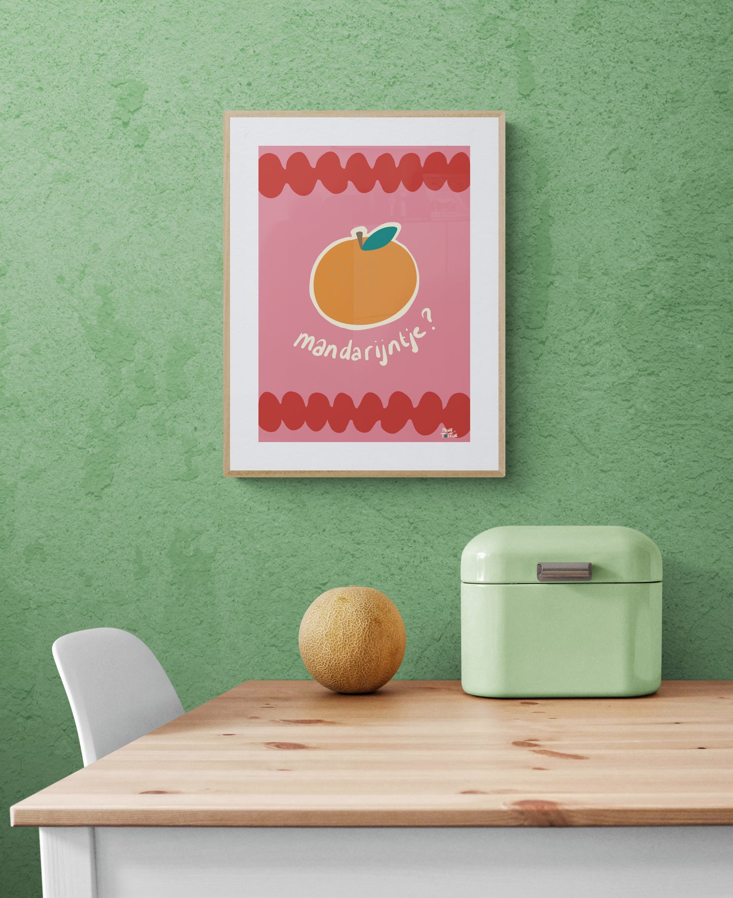 Poster 'Mandarijntje?'