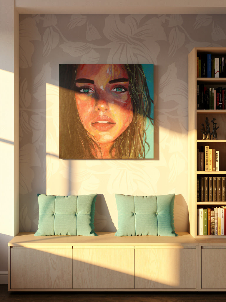 Original ‘I am here' (100x100cm)