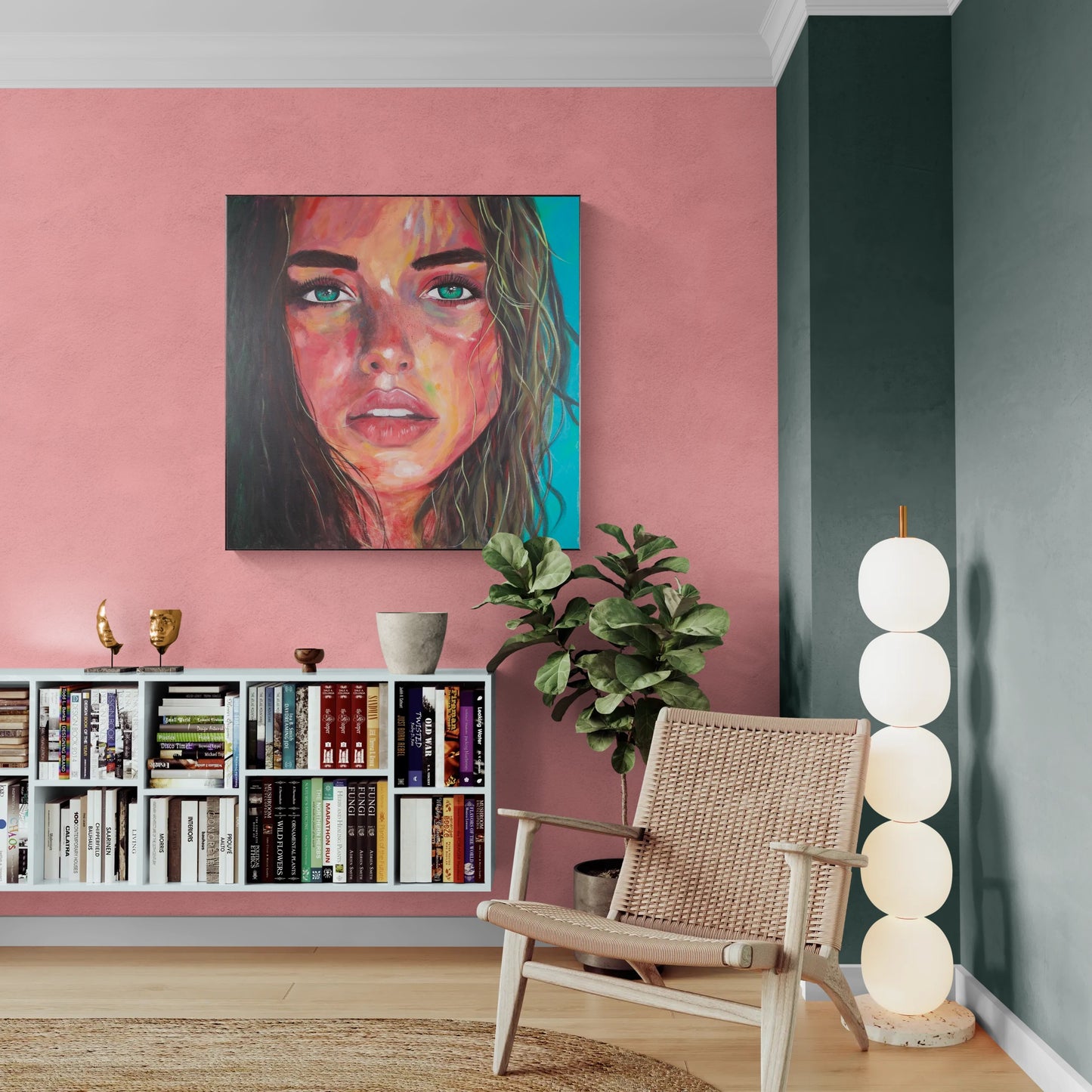 Original ‘I am here' (100x100cm)