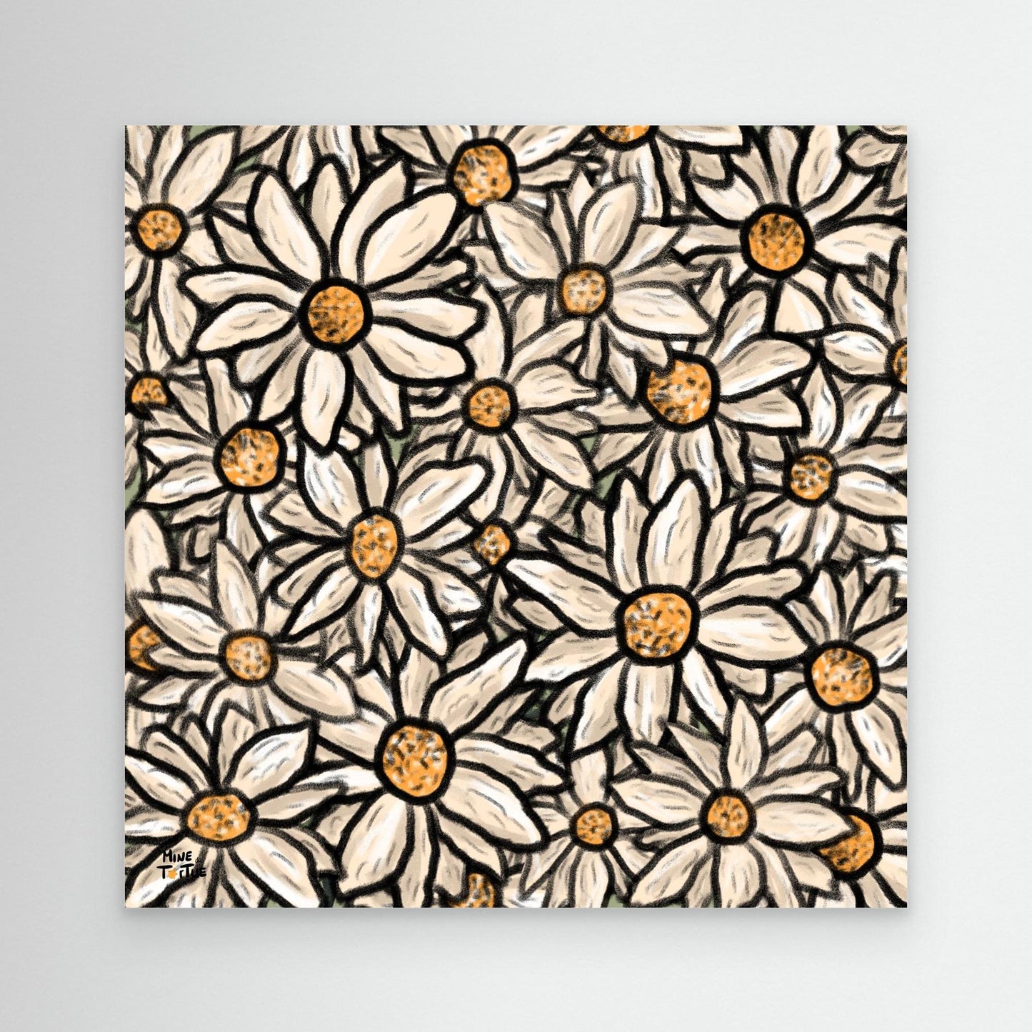 Canvas print ‘Daisies’