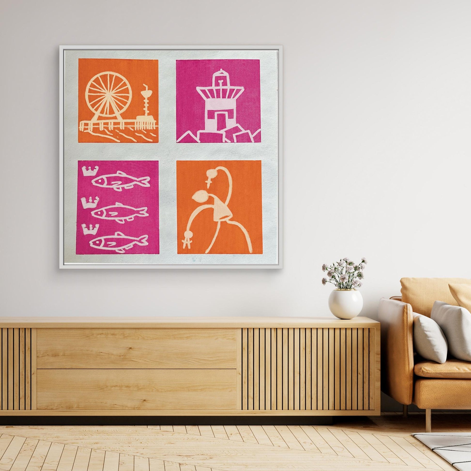 Canvas print ‘Scheveningen’ 