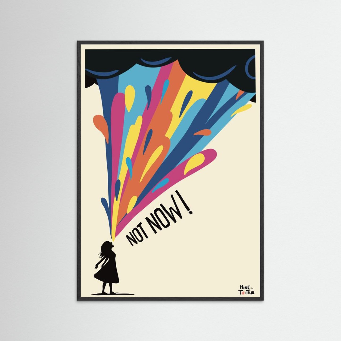Poster ‘Not now!’