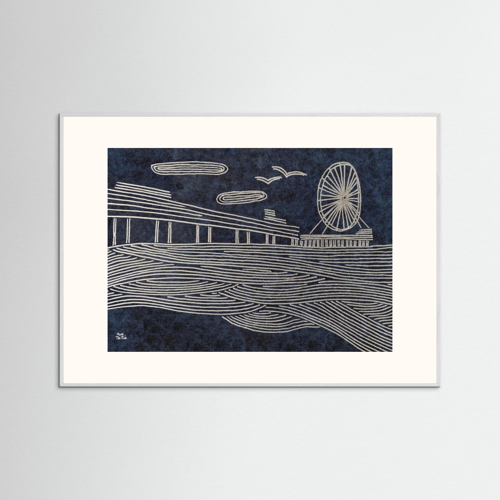 Poster print ‘Scheveningen by Night’